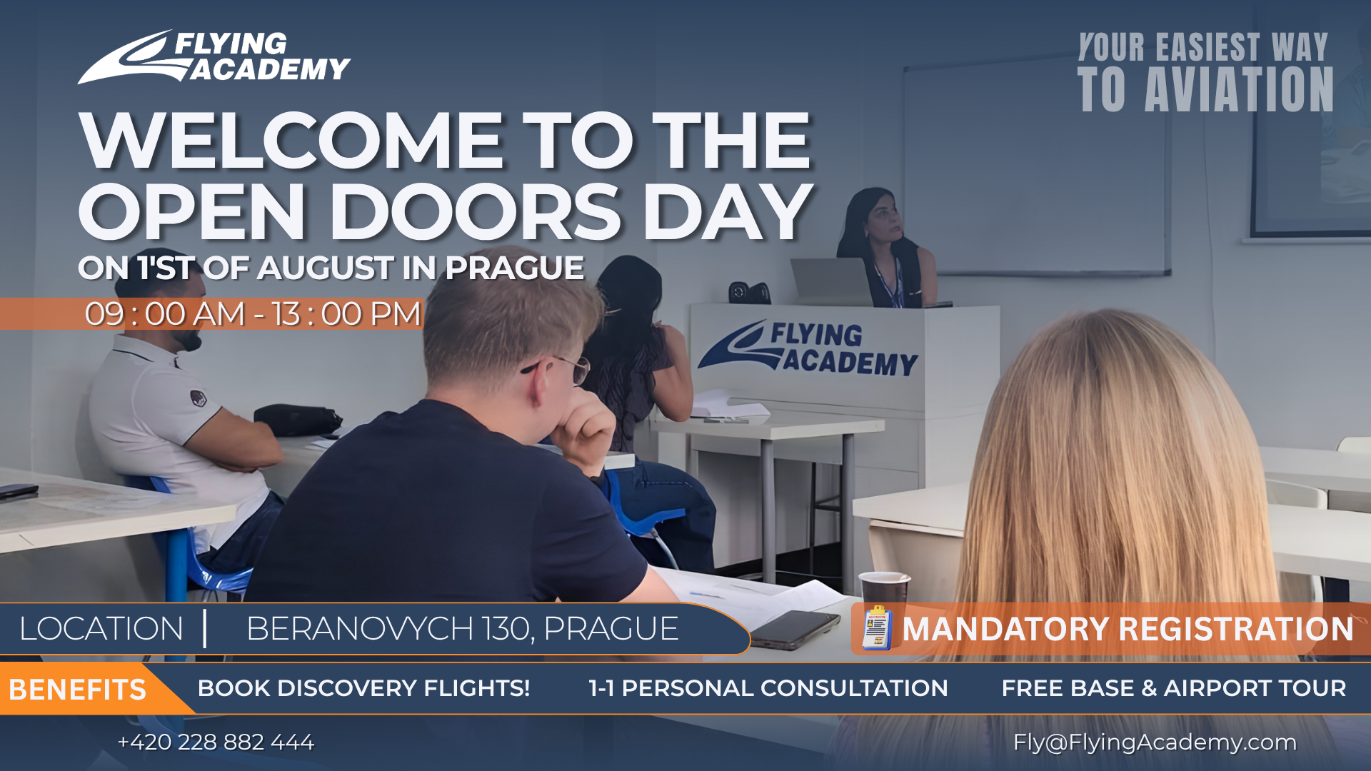 Welcome to the Open Doors Day in Prague on 1st of August